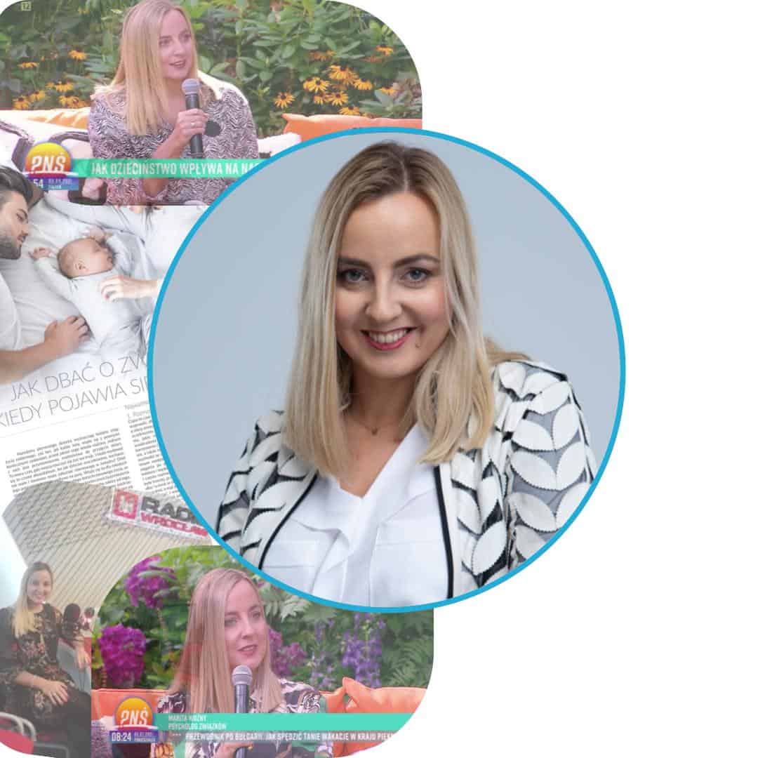 Collage Zdjęć Marita Woźny Psycholog i Psychoterapeuta Wrocław
