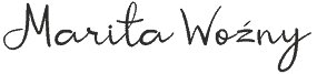 Podpis Marita Woźny Psycholog i Psychoterapeuta Wrocław